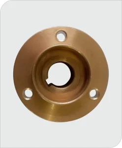 Flange com Chaveta